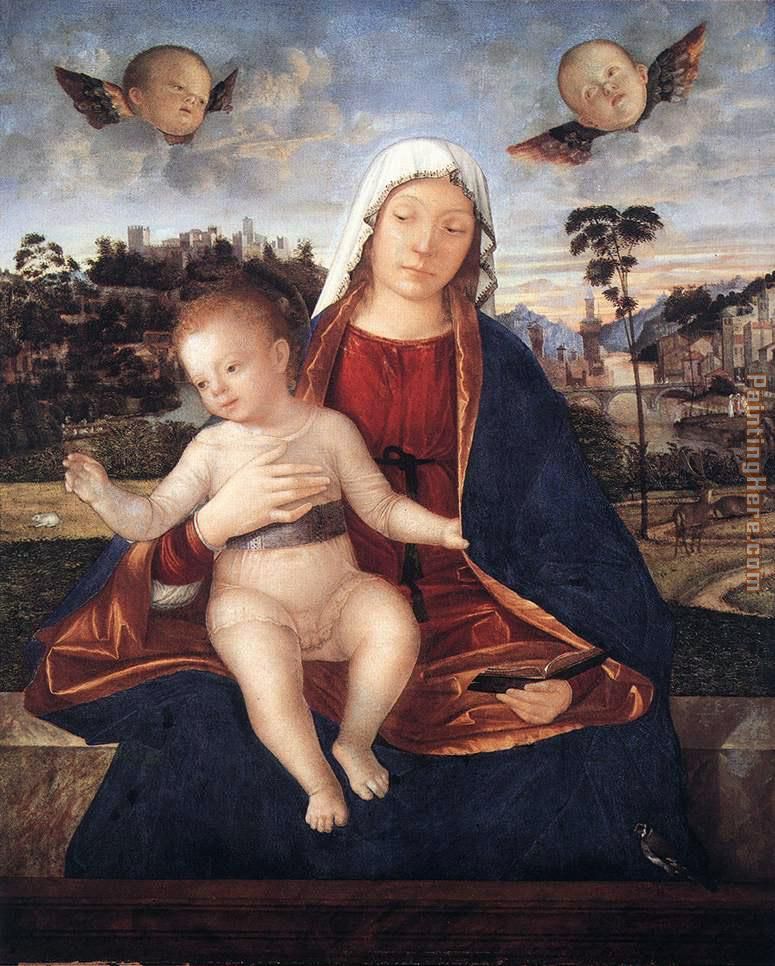 Vittore Carpaccio Madonna and Blessing Child